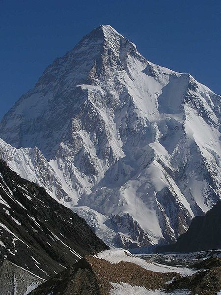 Picture of the K2 Mountain in Pakistan