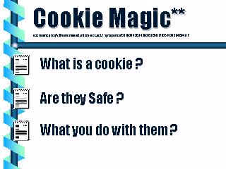 Cookie Magic Presentation