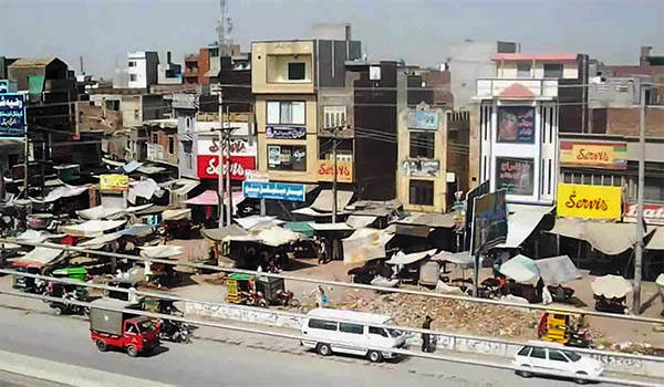 Kamoke Pakistan city and Punjab countryside