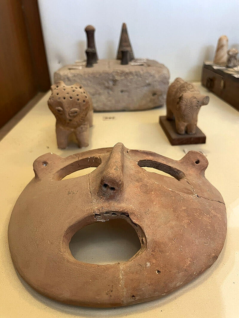 Terracotta Mask from Mohenjo-daro
