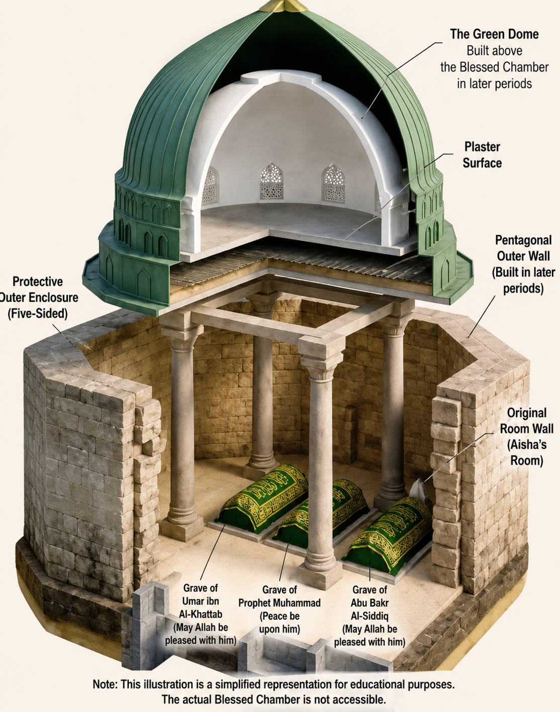 The Blessed Chamber of Prophet Muhammad (Peace Be Upon Him)